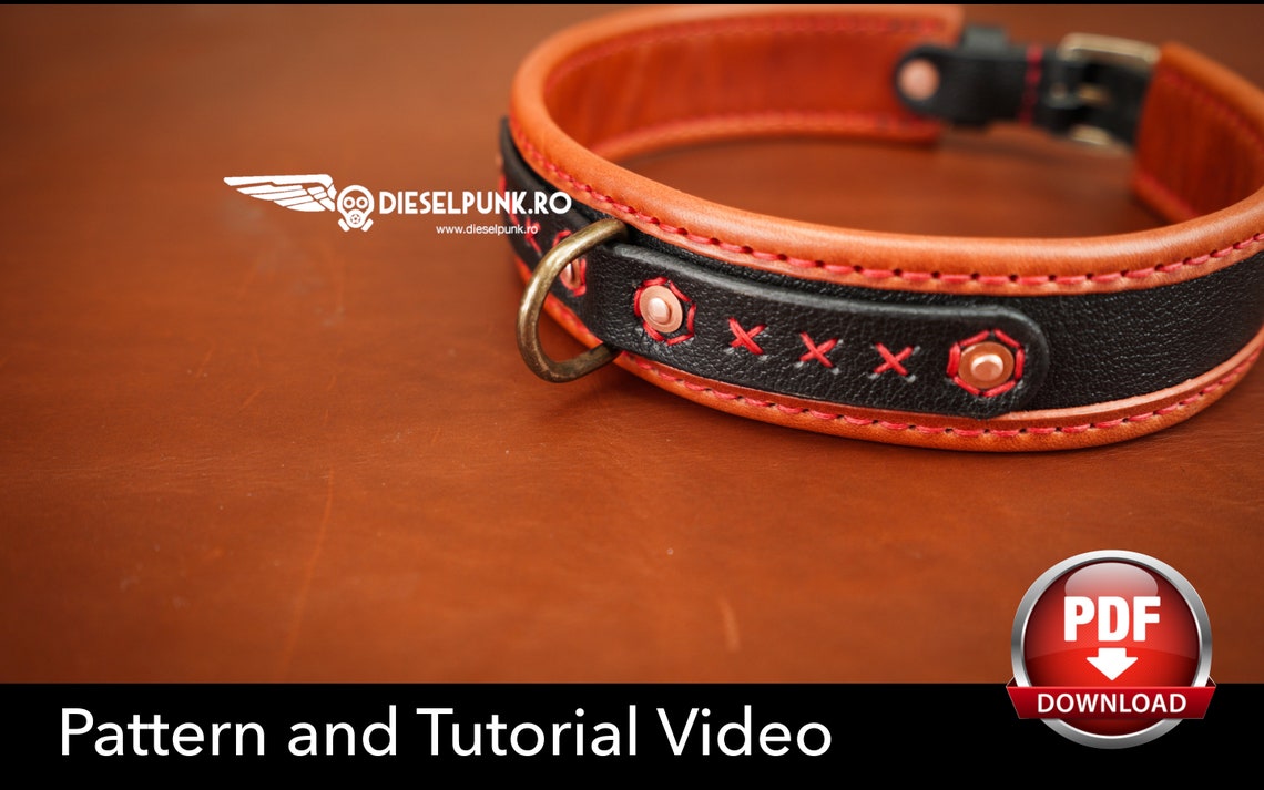 Dog Collar Pattern Pdf Download Etsy
