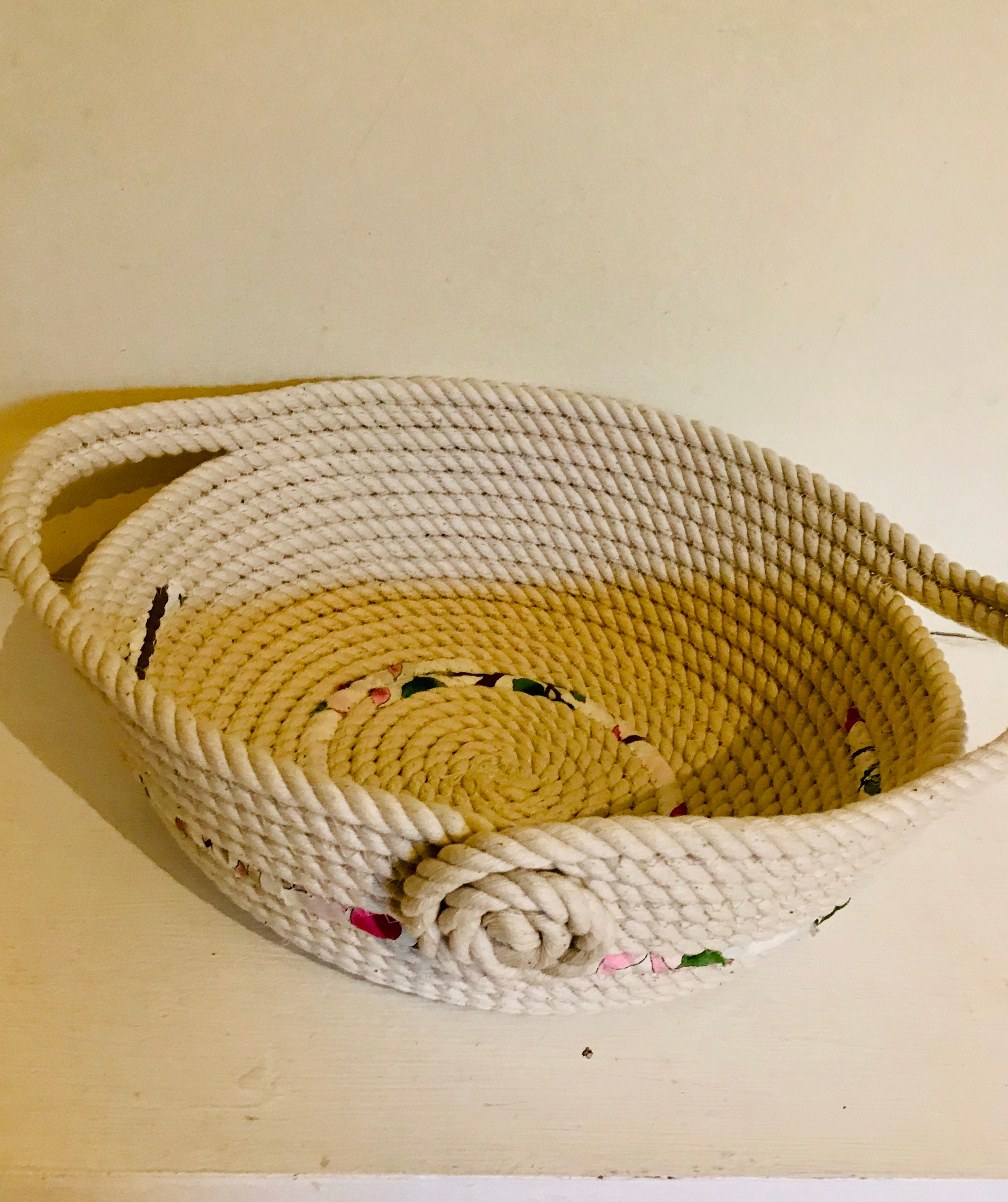 Rope bowl Etsy