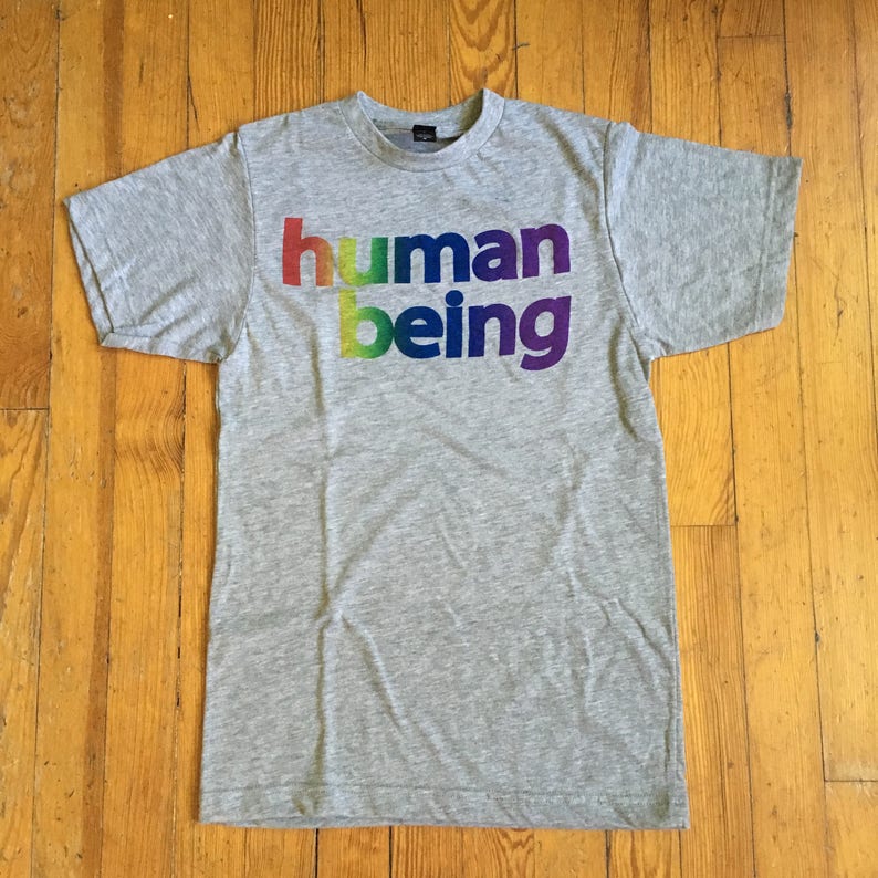 human being shirt