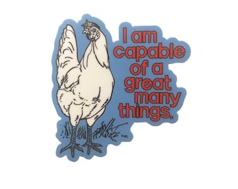 Positive Chicken Sticker