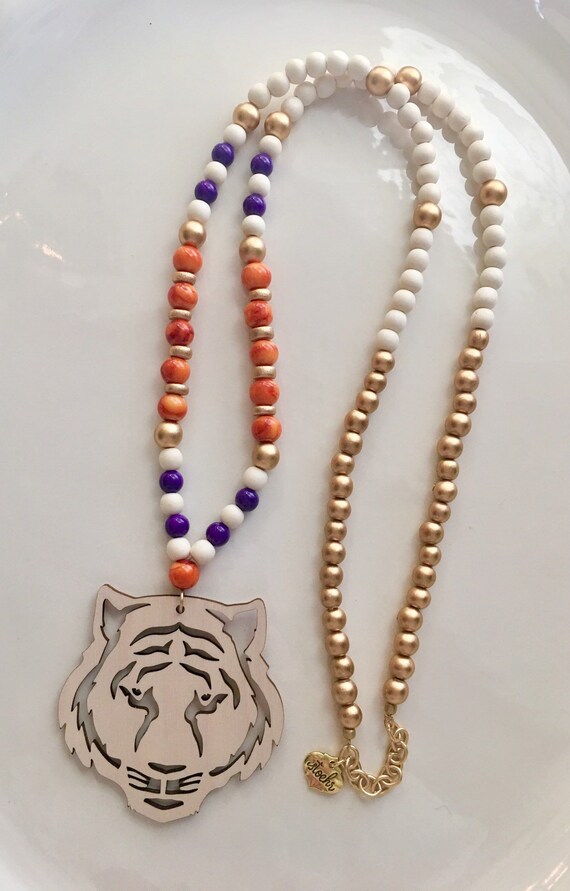 Roar of the Tiger Necklace Clemson 