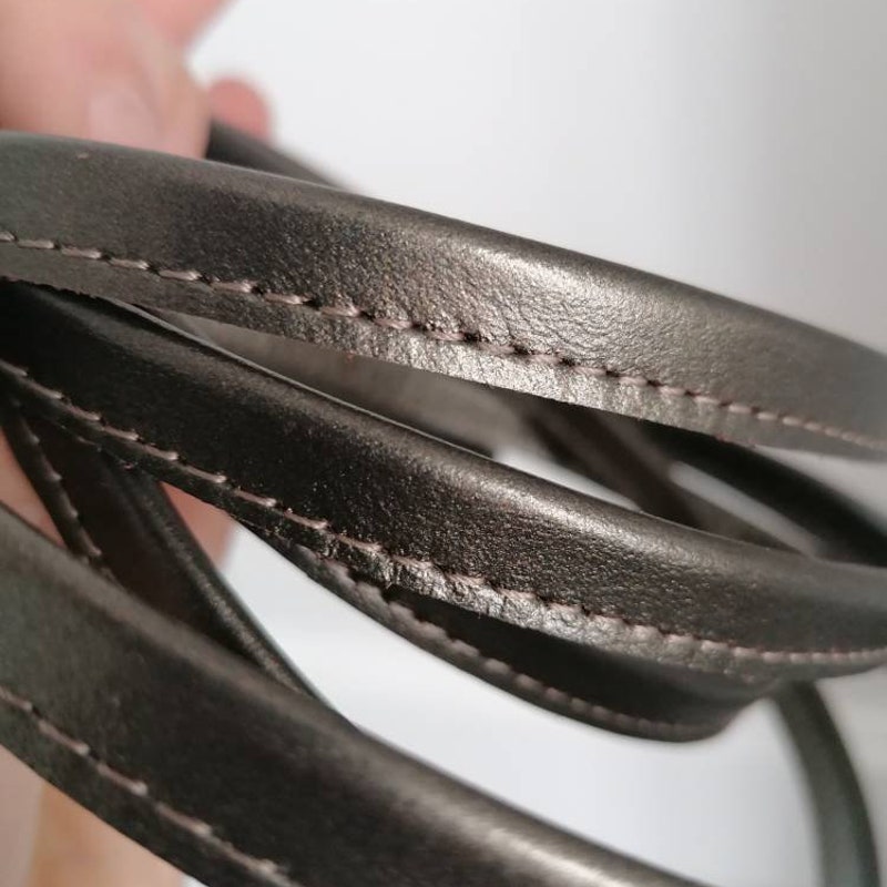 thin leather tie belt