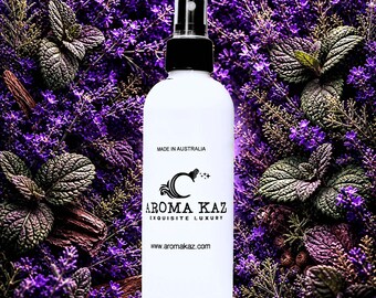 Patchouli & Lavender Room Linen Spray Car Air Freshener – Vegan, Cruelty Free, Long Lasting