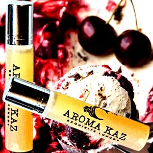 Cherry Vanilla Perfume Roll On Fragrance Oil Vegan Alcohol-Free