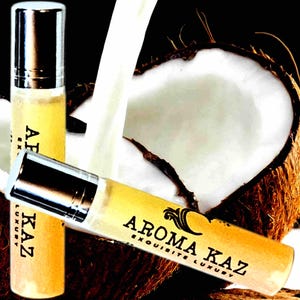 Coconut Cream Perfume Roll On Fragrance Oil Vegan Alcohol-Free