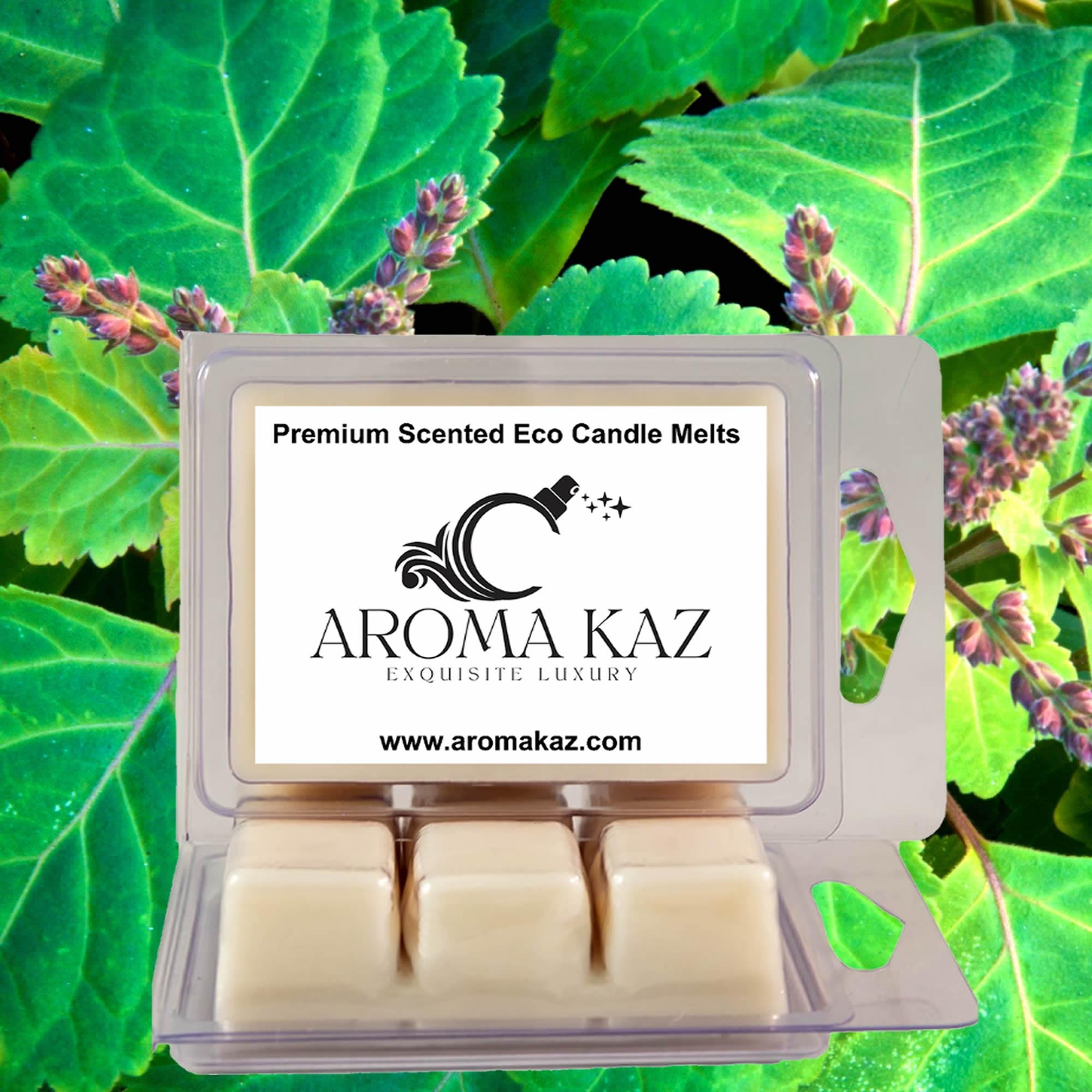 Australian Patchouli Eco-Friendly Soy Wax Candle Melts Clamshell Packs Vegan/Cruelty-Free Hand Poured for Wax Warmers