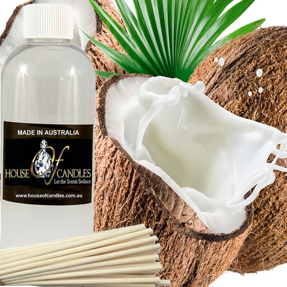 Sandalwood Vanilla Musk Scented Diffuser Fragrance Oil Refill Free Reeds  Vegan Animal Cruelty Free Room Deodorizer Room Air Freshener 