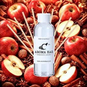 Apple Spice & Cinnamon Diffuser Oil – Vegan Alcohol-Free Home Fragrance