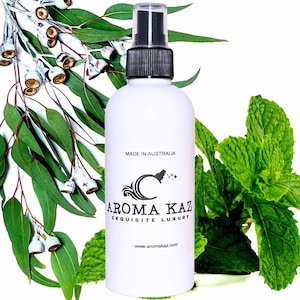 Spray corpo all'eucalipto e menta piperita – Profumo corpo vegano, cruelty-free e senza alcol
