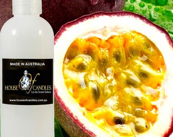 Aceite de masaje corporal de baño perfumado de fruta de la pasión fresca, mezcla de aromaterapia vegana, aceite de relajación libre de crueldad