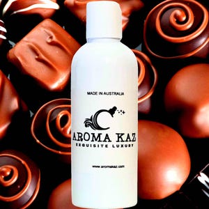 Chocolate Perfume Infused Body Wash/Bubble Bath/Shower Gel/Liquid Soap Vegan Cruelty Free Skincare