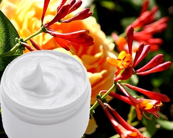 Honeysuckle Jasmine Body & Hand Cream Skin Moisturizing Luxury For All Skin Types Animal Cruelty Free