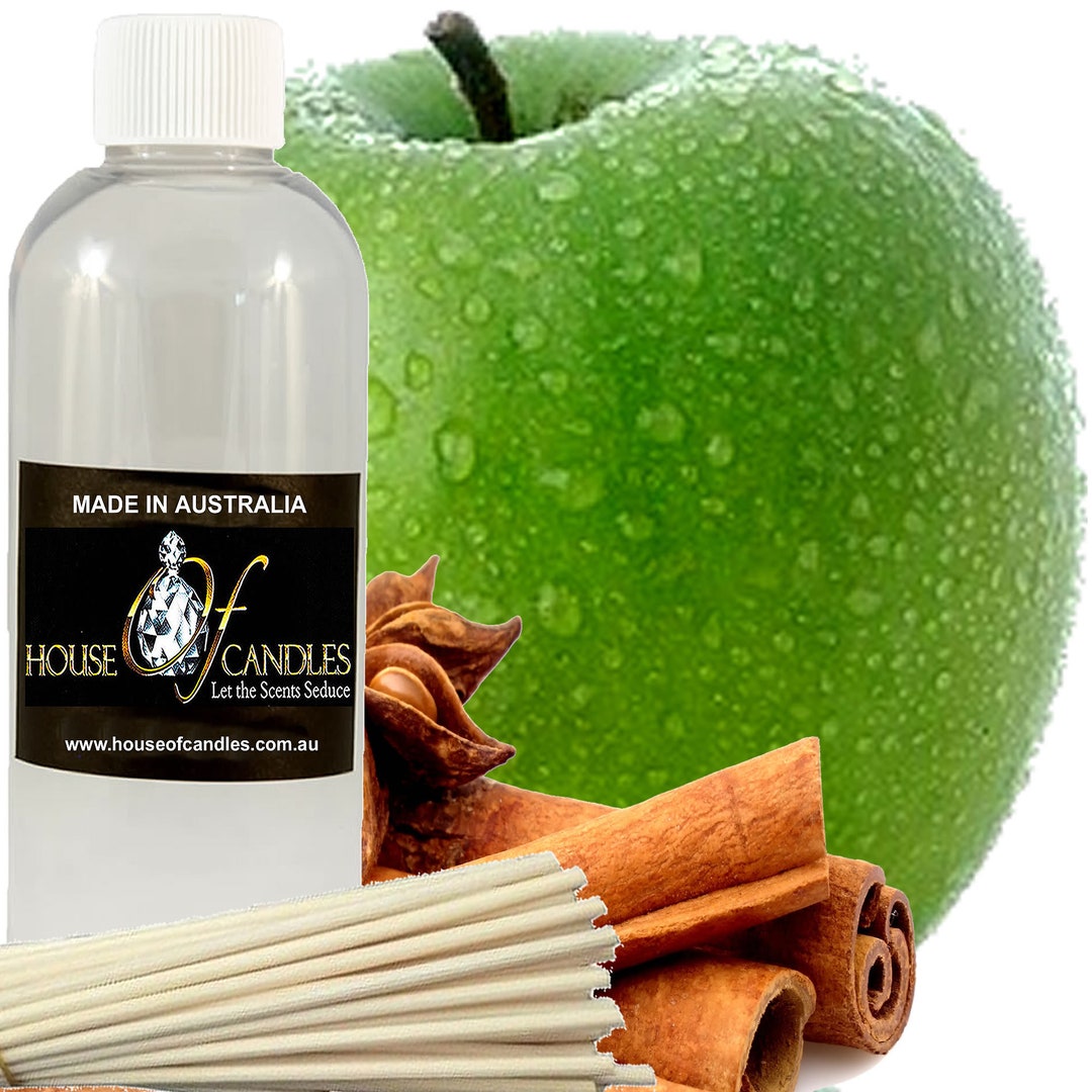 Apfel Gewürz &amp; Zimt Duft Diffusor Duftöl Nachfüllfrei Schilf Vegan ...