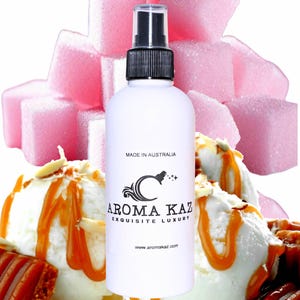 Spray Corporal Rosa Açúcar Baunilha Caramelo Mist Cruelty Free Vegano Sem Álcool Perfume