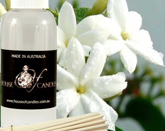 Jasmine Scented Diffuser Fragrance Oil Refill Vegan Animal Cruelty Free Room Deodorizer Room Air Freshener