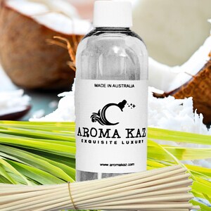 Coconut Lemongrass Diffuser Oil – Vegan Alcohol-Free Home Fragrance