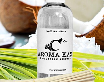 Coconut Lemongrass Diffuser Oil – Vegan Alcohol-Free Home Fragrance