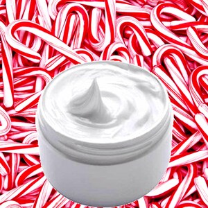 Candy Cane Body Hand Cream Luxury Skin Moisturizing Lotion for All Skin Types Vegan Friendly Cruelty Free Nourishing Daily Hydration