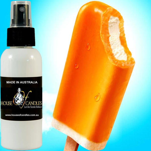 Orange Vanilla Dreamsicle Body Spray Mist Fragrance, Vegan Ingredients, Cruelty-Free, Alcohol Free Perfume, Hand Poured