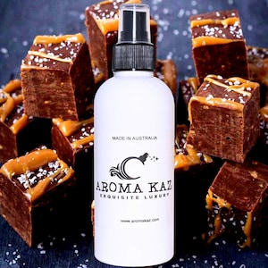 Chocolate Caramel Fudge Body Spray Mist Alcohol-Free Perfume Vegan Ingredients Cruelty-Free Fragrance Hand Poured Luxury for Everyday Wear