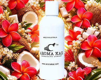 Coconut Frangipani Bath Body Massage Oil