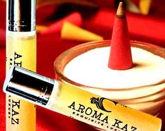 Nag Champa Roll On Fragrance Oil – Vegan, Alcohol-Free, Cruelty-Free