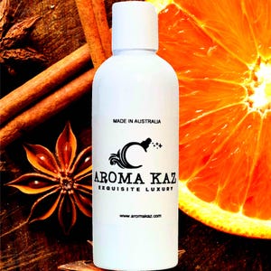Cinnamon & Sweet Orange Body Wash/Bubble Bath/Shower Gel/Liquid Soap