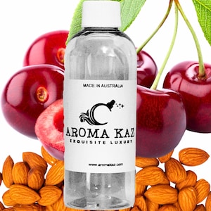 Cherry Almond Fragrance Oil for Soap Candle Perfume Making Bath Body Products Diffusers Air Fresheners Slime Vegan/Cruelty Free