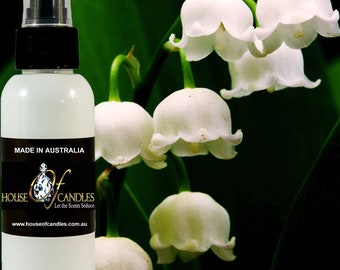Lily Of The Valley Premium Scented Perfume Body Spray Mist Fragrance, Vegan Ingredients Cruelty-Free