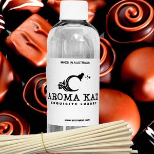 Chocolate Fragrance Oil Refill for Diffusers Vegan Cruelty-Free Room Scent Home Air Freshener/Deodorizer