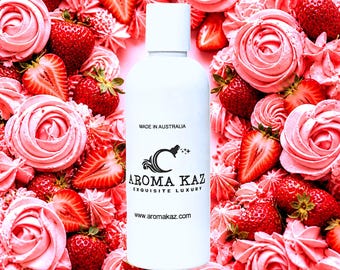 Strawberry Buttercream Body Wash-Shower Gel Vegan