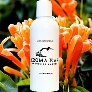 Japanese Honeysuckle Perfume Infused Body Wash/Bubble Bath/Shower Gel/Liquid Soap Vegan Cruelty Free Skincare