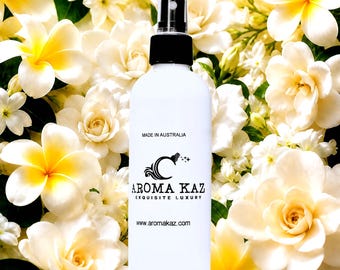 Frangipani Gardenia Jasmin Körperspray - Veganer, grausamer, alkoholfreier Körperduft