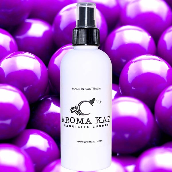 Grape Bubblegum Body Spray Mist – Vegan, Cruelty-Free, Alcohol-Free Body Fragrance