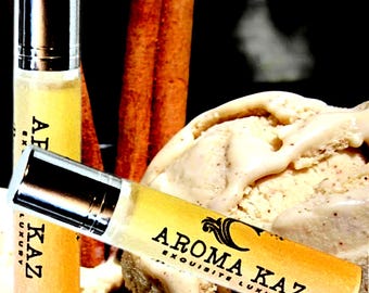 Creamy Cinnamon Vanilla Roll On Fragrance Oil – Vegan, Alcohol-Free, Cruelty-Free