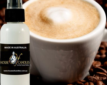 Coffee & Vanilla Body Spray Mist Fragrance, Vegan Ingredients, Cruelty-Free, Alcohol Free Perfume, Hand Poured