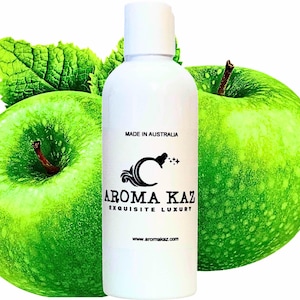 Apple Mint Perfume Infused Body Wash/Bubble Bath/Shower Gel/Liquid Soap Vegan Cruelty Free Skincare