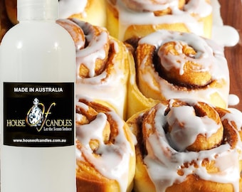 Cinnamon Buns Scented Body Wash, Bubble Bath, Liquid Soap, Shower Gel, Cruelty Free, Perfume Infused