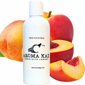 Juicy Peaches Body Wash/Bubble Bath/Shower Gel/Liquid Soap