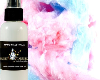 Cotton Candy Body Spray Mist Fragrance, Vegan Ingredients, Cruelty-Free, Alcohol Free Perfume, Hand Poured