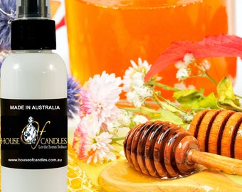 Australian Florals & Honey Body Spray Mist Fragrance, Vegan Ingredients, Cruelty-Free, Alcohol Free Perfume, Hand Poured