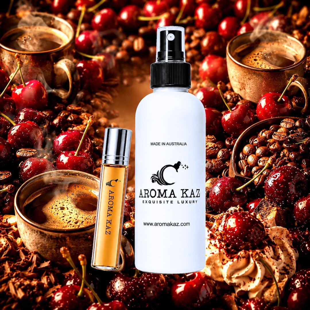 Cherry Coffee Body Spray Mist Cruelty Free Vegan Alcohol-free