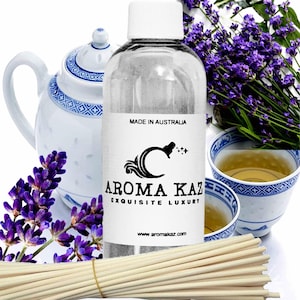 White Tea & Lavender Diffuser Oil – Vegan Alcohol-Free Home Fragrance