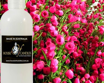 Australisches Red Boronia duftendes Bad-Körpermassageöl, vegane Aromatherapiemischung, tierversuchsfreies Entspannungsöl