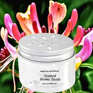 Honeysuckle Jasmine Air Freshener Aroma Beads Deodorizer For Room/Car/Pet Areas/Pantry/Linens