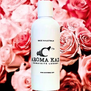 Fresh Roses Perfume Infused Body Wash/Bubble Bath/Shower Gel/Liquid Soap Vegan Cruelty Free Skincare