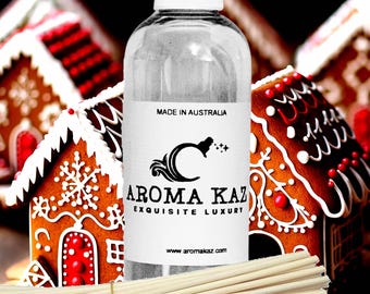 Gingerbread Diffuser Oil – Vegan Alcohol-Free Home Fragrance