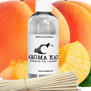 Apricot Peaches Diffuser Oil – Vegan Alcohol-Free Home Fragrance
