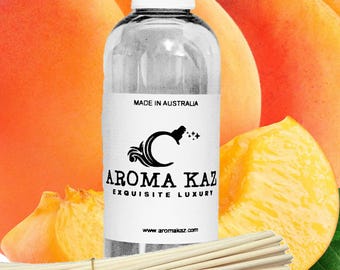Apricot Peaches Diffuser Oil – Vegan Alcohol-Free Home Fragrance