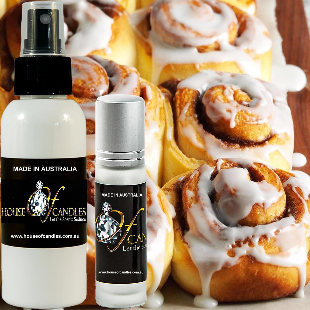 Cinnamon Buns Scented Perfume Body Spray & Roll on Fragrance Etsy